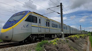 3188次區間車通過(EMU800)