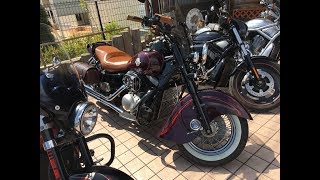 美人ライダーツーリング　VANCE＆HINESサウンド　1999 Kawasaki VULCAN 1500 Drifter　1999 カワサキ・バルカン1500ドリフター　VN1500-J1