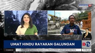 Umat Hindu Bali Rayakan Galungan