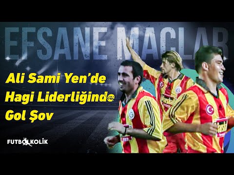 Galatasaray - Ankaragücü 1999-00 Sezonu | Hagi Liderliğinde Gol Şov!