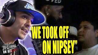 J Boogie On Fighting With Nipsey Hussle