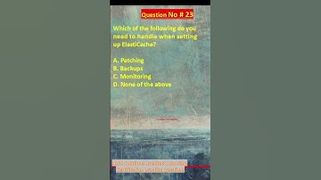 AWS Solutions Architect Associate Certification Practice Questions | Question No. 23 #aws #shorts