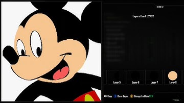 Call of Duty Black Ops 2 Emblem Editor Tutorials - Black Ops 2 - Amazing Mickey Mouse Emblem Tutorial (Disney) Playercard