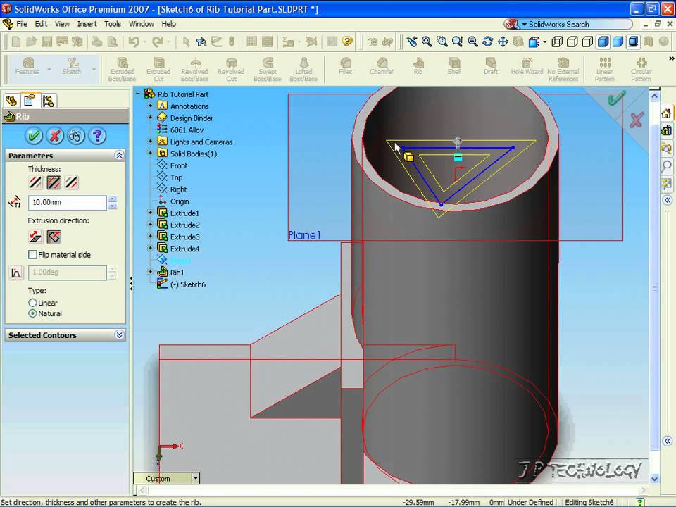 SolidWorks Tutorials 18 - YouTube