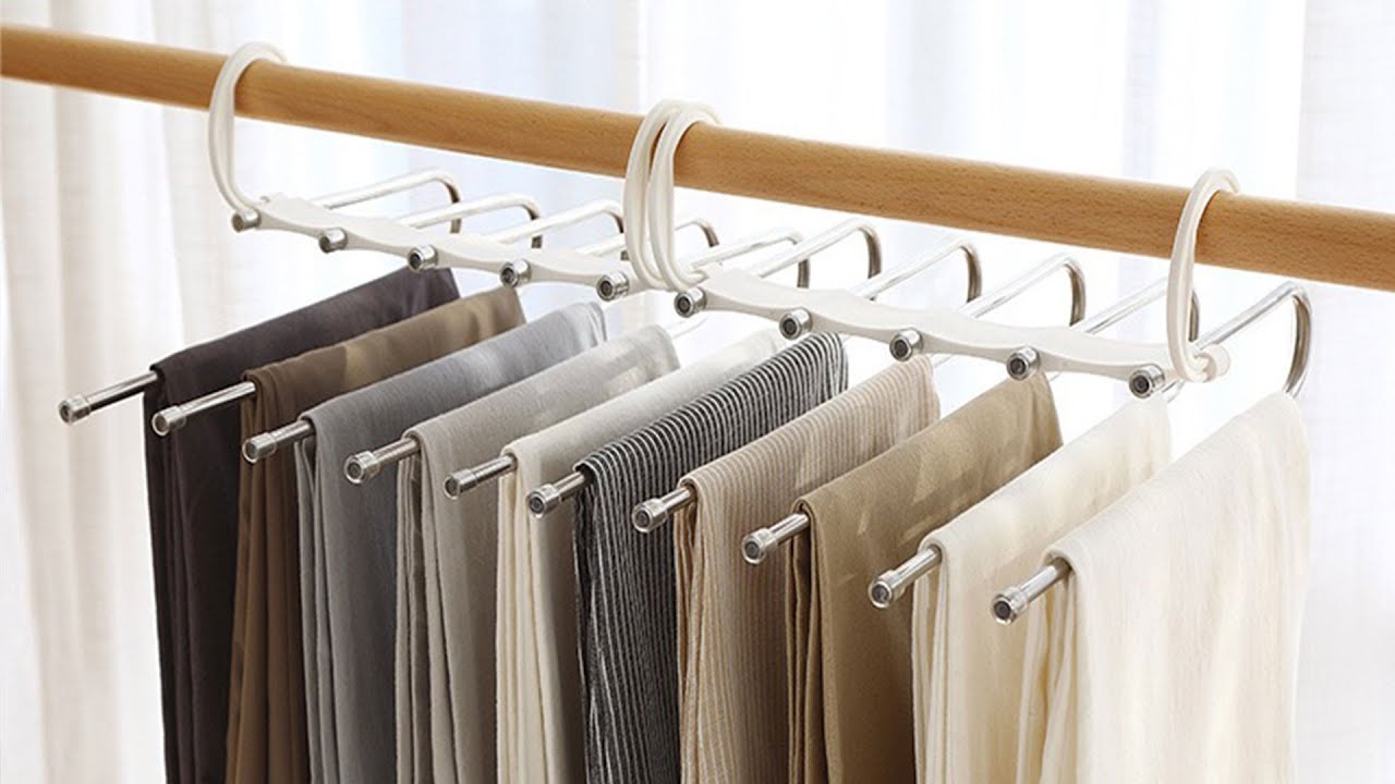 Multifunctional Magic Pants Rack