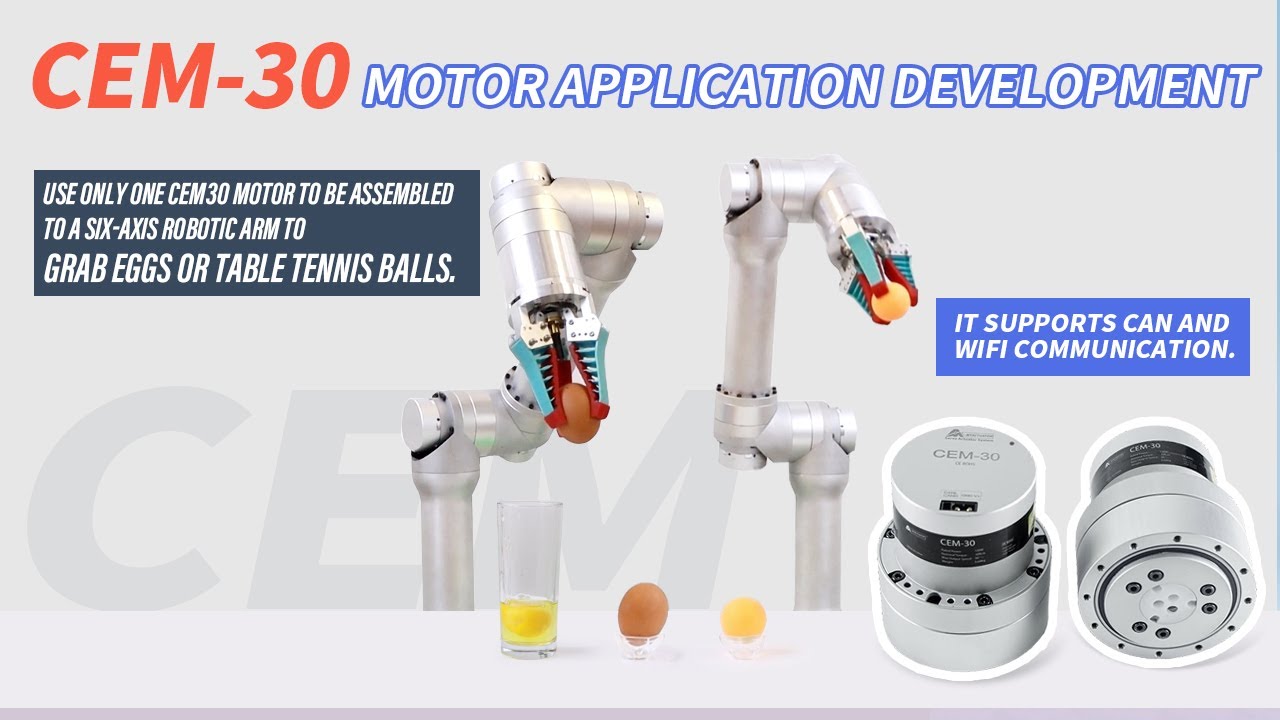 Myactuator released the smallest RV motor in the world