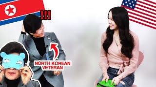 North Korean Veteran meets AMERICAN for the First Time!