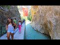 Exploring Saklıkent Canyon in Fethiye Muğla, Türkiye