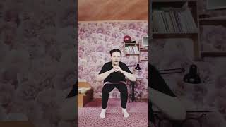 Круговая тренировка на ноги и ягодицы. #похудение #яхудею #тренировки #резинка