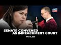 Senators take oath as judges in Sara Duterte impeachment trial