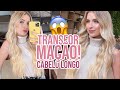 TRANSFORMAÇÃO DO MEU CABELO SEREIA COM APLIQUE MEGA HAIR!!! | FERNANDA TUMAS