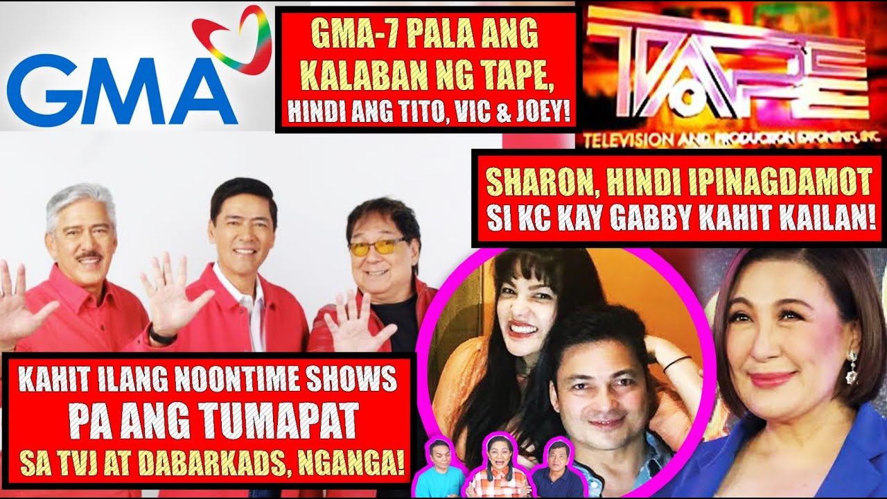 SHOWTIME, ISINABONG NG GMA SA SHOW NG TAPE! TVJ, HANDA SA MGA KALABAN