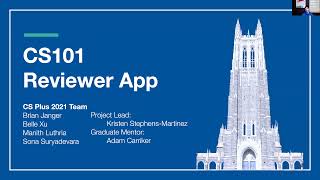 CS 101 Reviewer App