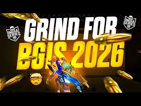 🚀 LIVE NOW! Grind For BGIS 2026 | Day 1 💪 - YouTube