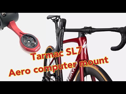 Specialized S Works Tarmac SL7 Garmin and Wahoo mount by Framesandgear | The best computer mounts