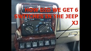 Jeep Cherokee XJ Six Switch Panel Review