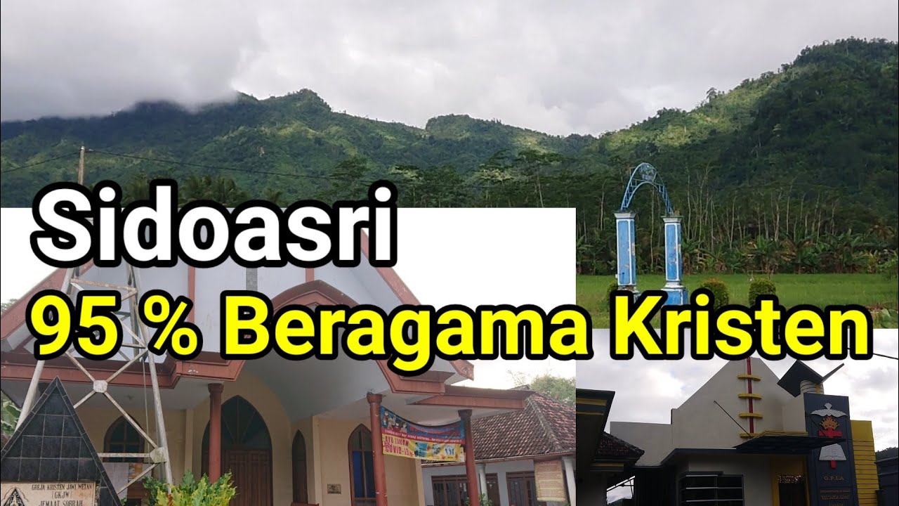 Sidoasri I Desa Mayoritas Kristen Tenggara  Malang.