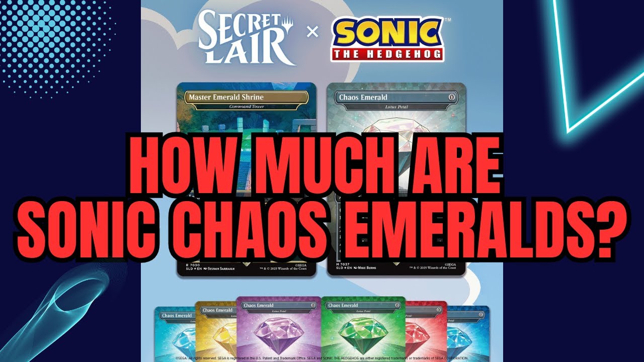 How Much Are Sonic Chaos Emeralds? - YouTube