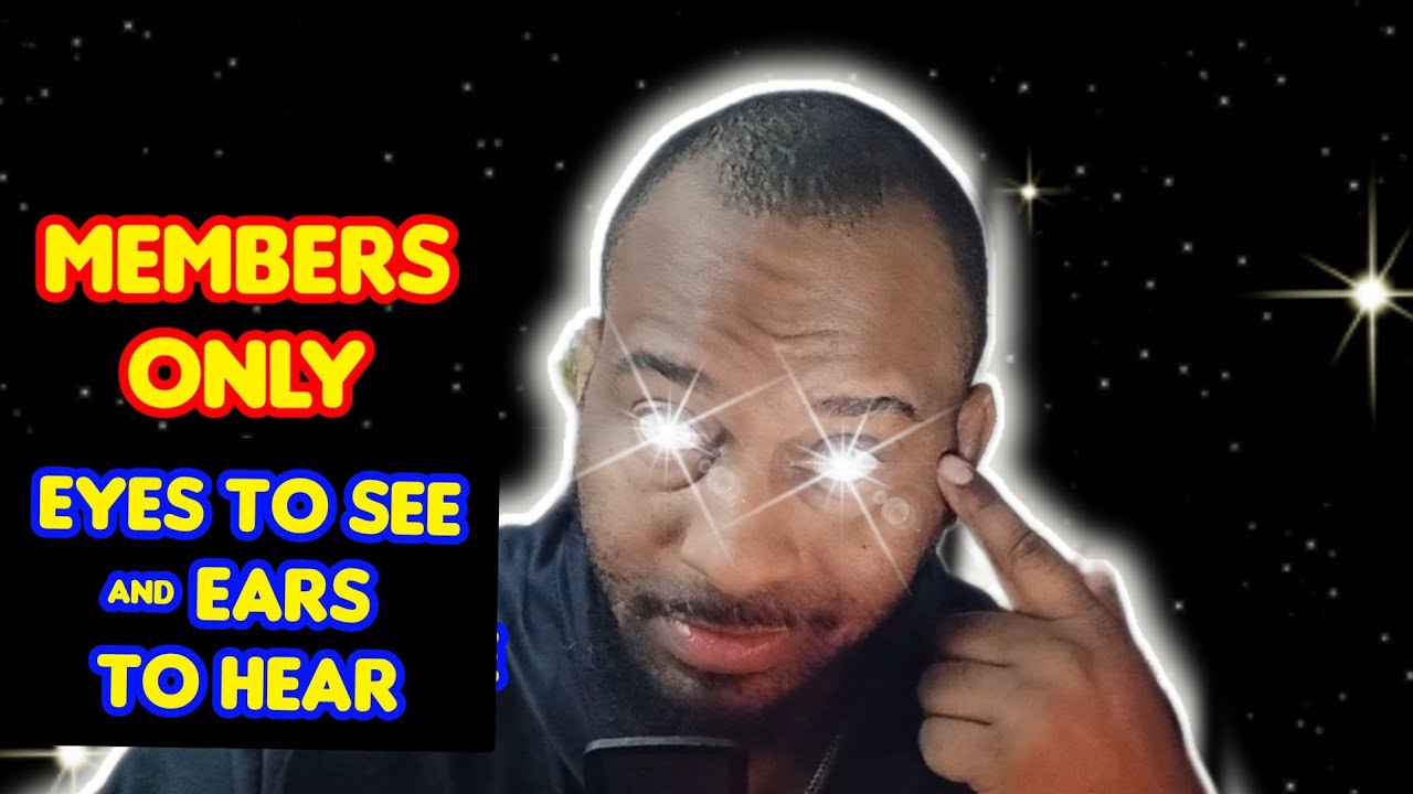 Eyes To See & Ears To Hear YouTube