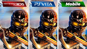 Lego Ninjago Shadow of Ronin (2015) 3DS vs PS Vita vs Mobile (Graphics Comparison)