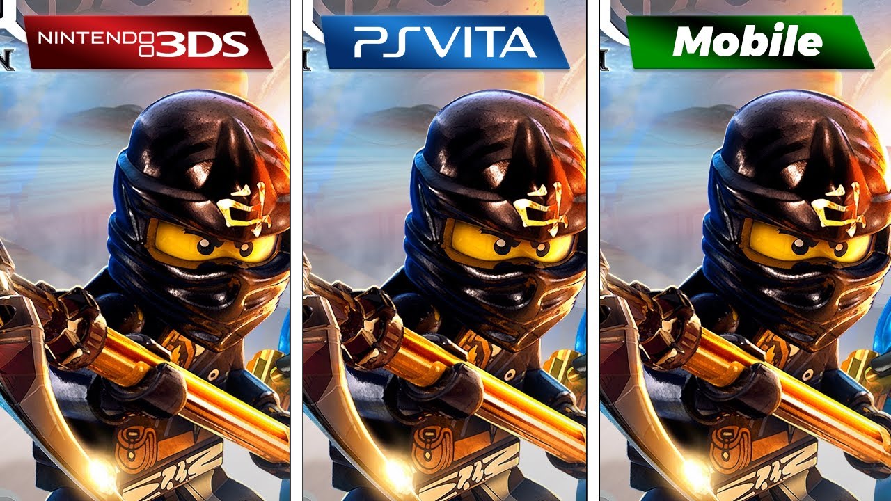 Lego Ninjago Shadow of Ronin (2015) 3DS vs Vita vs Mobile (Graphics Comparison) - YouTube
