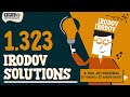 [1.323] - Problems in general Physics by I E Irodov: Solution by Saket Sir