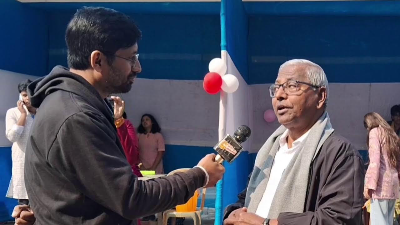 Rev. Dr. John Felix Raj with Rj Animesh live from Shishu Mela 2025