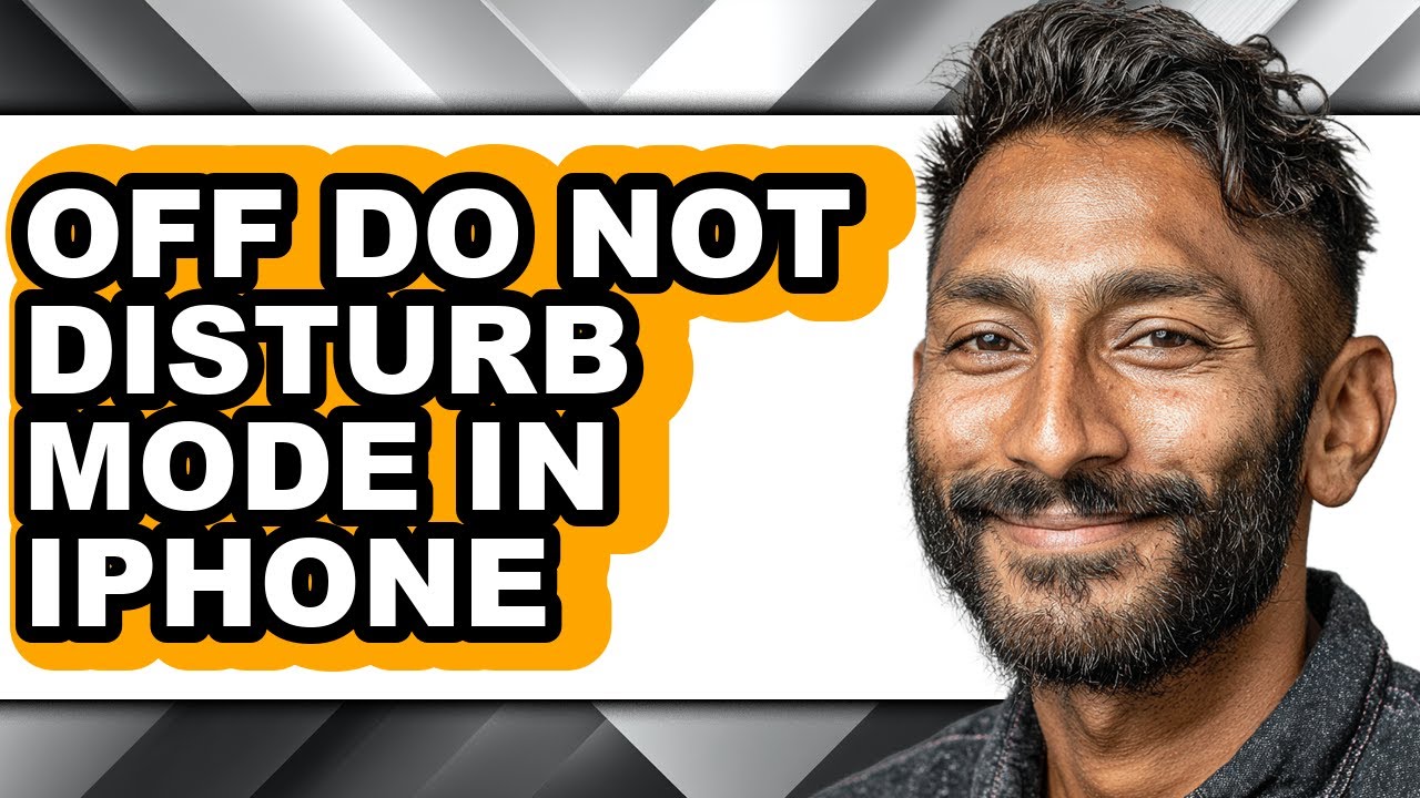 How to Off Do Not Disturb Mode in Iphone - Step by Step - YouTube