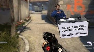 The Big Three: R8 Revolver is better than the Desert Eagle CHANGE MY MIND