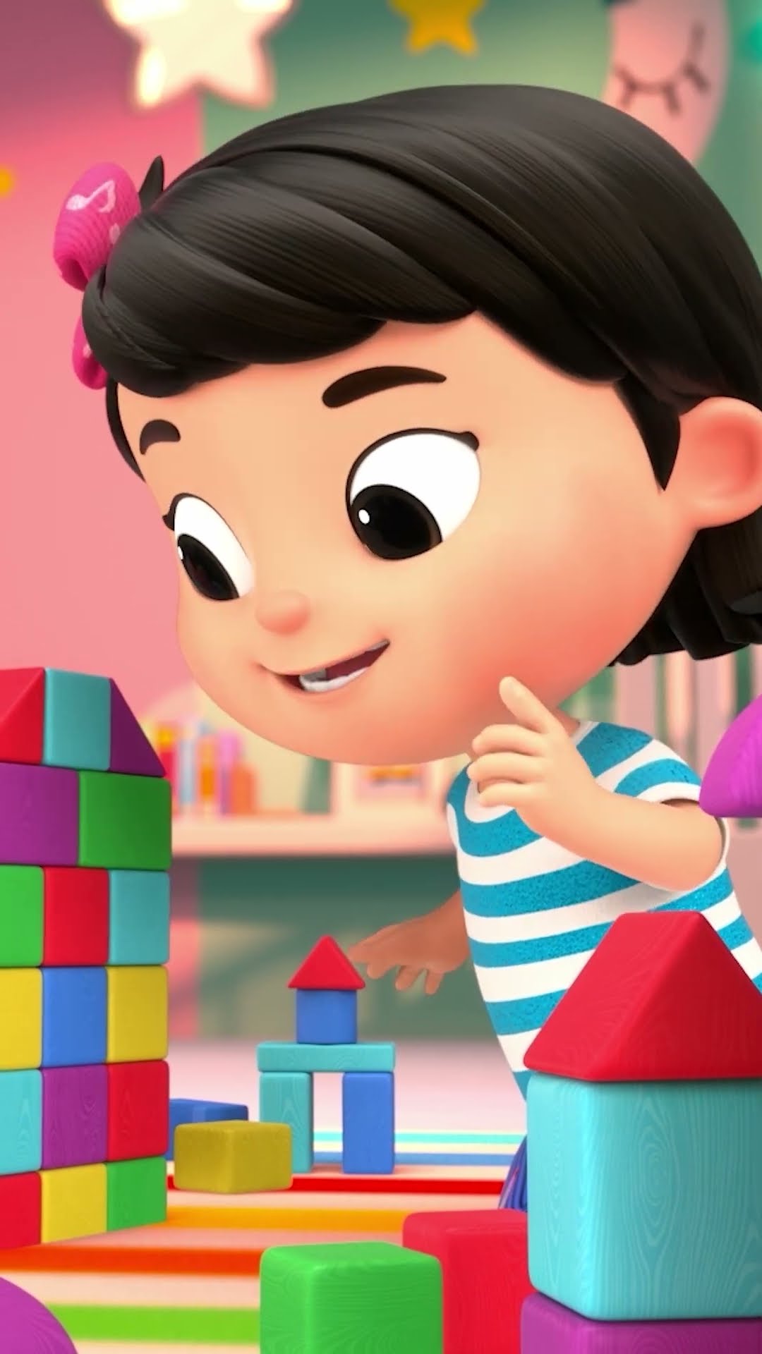Contando hasta 10 con bloques de colores ? | #CancionesInfantiles #LittleBabyBum