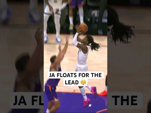 Ja Morant floater wins the game for the Grizzlies!