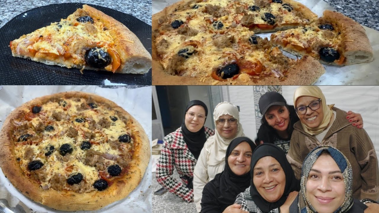 آجي تسمعي 🤗خبار جديدةً غادي تولي مبدعة فالبيتزا وغير بملعقة خشبية بلادليك بلا تمارة👍🇲🇦🥰