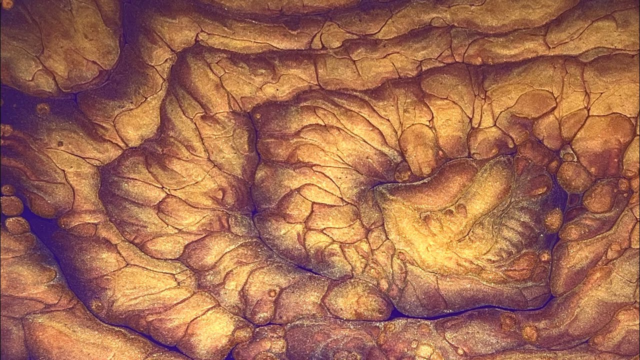 (379) INCREDIBLE 3D Metallic Boulder Cells Straight Pour - Fluid ...