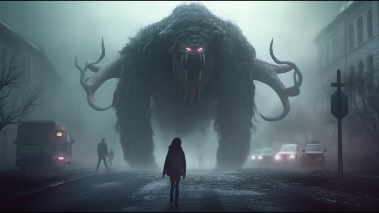 Туман, несущий монстров, созданных в кошмарах, окружает маленький ...