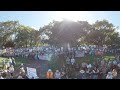 360 VIEW: The Rainbow counter-demonstrators break through the first barrier