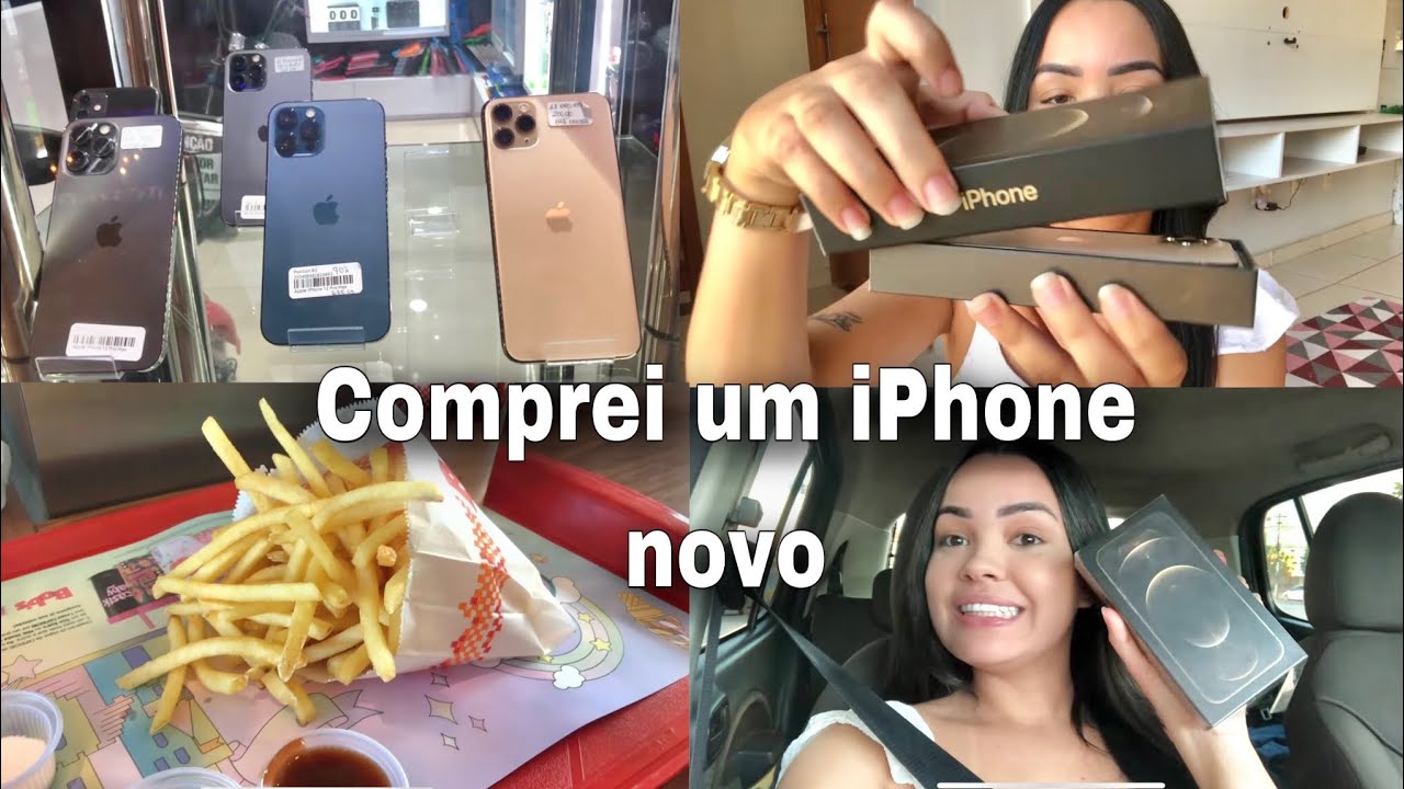 VLOG: COMPREI UM CELULAR NOVO/ meu sonho 🤩📱