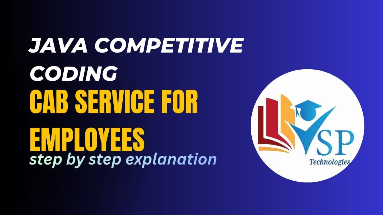 Cab Service for Employees Coding Question in Java | Placement Logic Problem