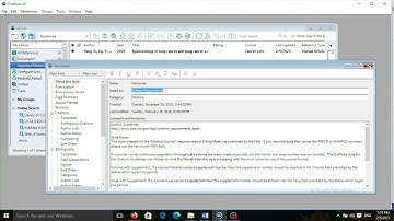 How to create a new reference style or modify an existing style in EndNote?