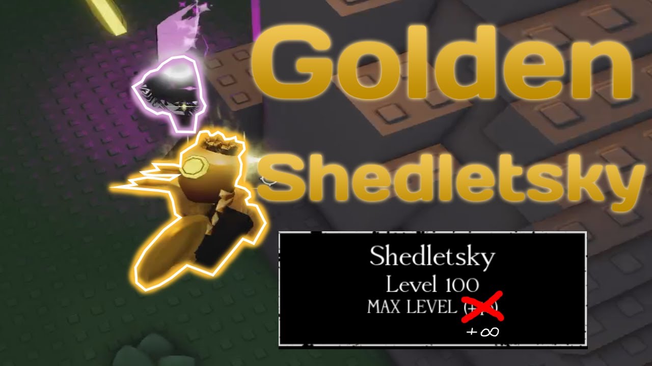 I might be the BEST Golden Shedletsky of all time (No glaze) | Forsaken ...