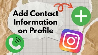 How to Add Contact Information on Instagram Profile | Email, Phone & Directions Setup