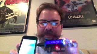 Sending SMS Messages to LCD Screen via @Skynetim & @Tropo