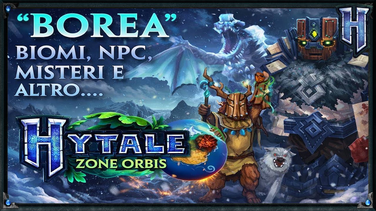 Hytale Zona 3 - Borea: Biomi, Animali, NPC e Misteri (ITA)