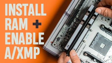 Installing RAM on your motherboard correctly + How to enable XMP / A-XMP : Real Time Install