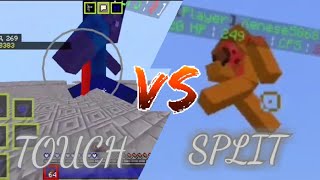 [MCPE] Which one is the BEST TOUCH or SPLIT (+NEW PvP METHOD)