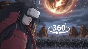 Become Madara Uchiha vs The Shinobi Alliance | 4K 360° VR | Naruto Shippuden Experience