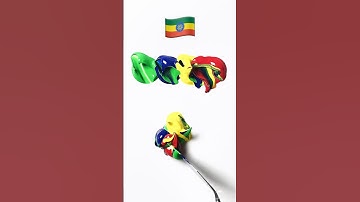 What color do mixed flags make? #satisfying #colormixing #flagmixing #mixingcolors #magicolor #asmr