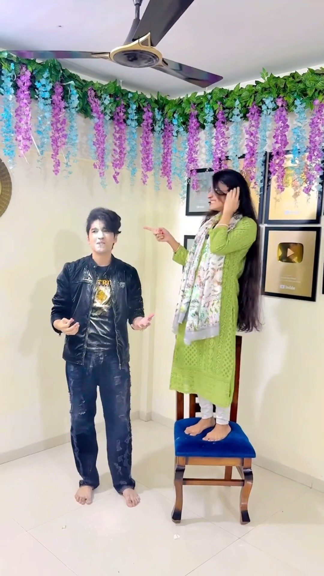 Balloon prank?#zidaanshahidaly #comedy #shorts