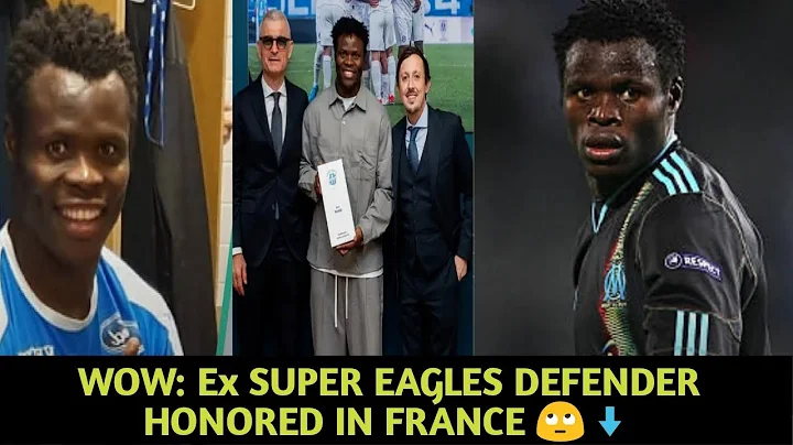 WOW: Ex SUPER EAGLES DEFENDER HONORED IN FRANCE 🙄