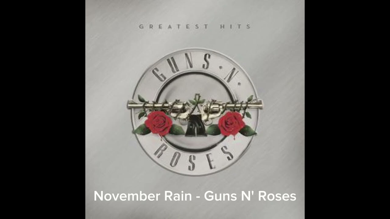 November Rain - Guns N' Roses ( Backing Track Guitar With Vocal )