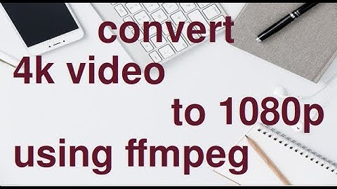 Change video resolution with single  FFmpeg command easily.